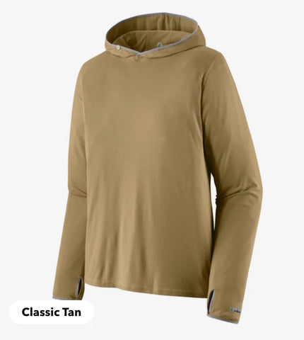 Patagonia Men's Tropic Comfort Natural Hoody - Classic Tan