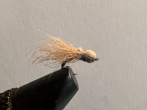 Toe Jam Caddis - Grey - Roughly Size 18