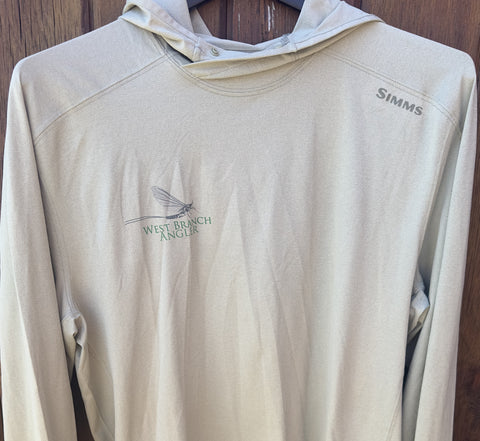 M's Solar Flex Hoody - Pale Pine - WBA Logo