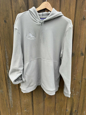Men's Micro D Fleece Hoody - WBA Logo - Feather Grey