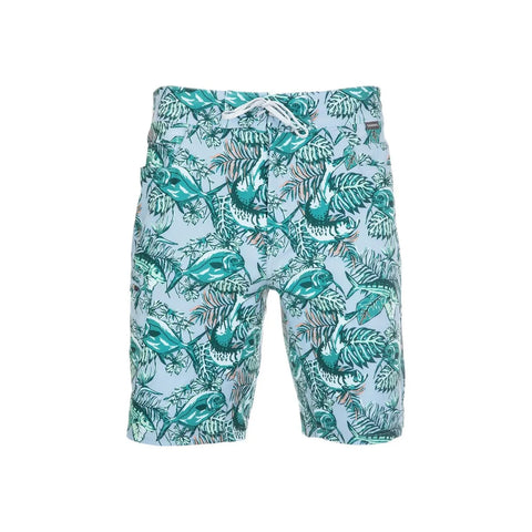 M's Seamount Board Shorts - Slamdown Steel Blue